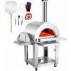 VEVOR Vonkajšia pec na pizzu 80 kg Jednoduché použitie a prenášanie