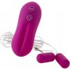 Vibračné vajíčko Sensual M14-2, 20 vibrácií, 2x AAA, fialové