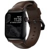 Nomad Traditional Band Black Hardware/Rustic Brown AW Ultra 2/1 (49 mm) 9/8/7 (45 mm)/6/SE/5/4 (44 mm) NM1A4RBT00