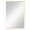 Baltica Design Tiny Border Straight zrkadlo 60x90 cm odĺžnikový s osvetlením biela 5904107904603