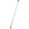 Techsuit (JC01) univerzálne stylus pero - Biela/strieborná