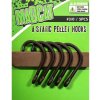 Madcat Pellet Hook A-static veľ.3/0 5ks Brown