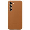 Samsung Kožený zadný kryt pre Samsung Galaxy S23+ Camel EF-VS916LAEGWW