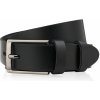 PAOLO PERUZZI Pánsky kožený opasok 130cm | čierna PG-03-BLBL-130