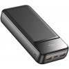 Externá batéria / powerbanka SWISSTEN Power Line II - USB + USB-C - 20000 mAh - čierna