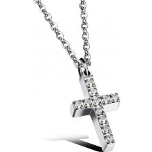 Mabell Dámsky náhrdelník z chirurgickej ocele Cross SK221GX1111-AC45