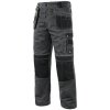 Pánske nohavice CXS ORION TEODOR PLUS, šedo-čierne, veľ. 50