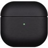 AppleKing ochranný kožený obal pre AirPods 4 - čierny - možnosť vrátiť tovar ZADARMO do 30tich dní