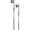 Juniorské bežkárske palice Leki XTA 6.5 Vario - black/white/neon yellow 155-175