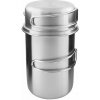 Tatonka Handle Mug 850 ml set nerezový hrnek s víkem a sklopnými uchy