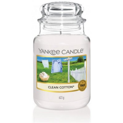 Yankee Candle Clean Cotton 623 g od 17,5 € - Heureka.sk