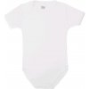 NEW BABY Luxusné body krátky rukáv New Baby - biele Veľ. 98