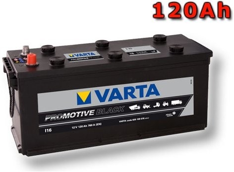 Varta Promotive Black 12V 120Ah 760A 620 109 076 od 164,9 € - Heureka.sk