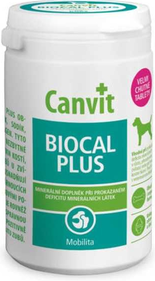 Canvit Biocal Plus pro psy ochucený 500 g