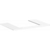 Hansgrohe Xelu Q doska na skrinku 78x55 cm biela 54094050