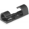 Sada držiakov na počítačové káble 20-dielna, základňa 30x10 mm, GEKO