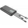 CMP HT2077 Powerbanka 10 000 mAh, 4 koncovky, černá