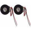 2 ks Mini LED reflektor na zabudovanie, 15 stupňov