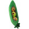 Hračka Dog Fantasy Crazy ball M set lôpt pískacie v tvare lusku 24cm
