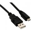 PremiumCord Kabel micro USB 2.0, A-B 5m, černá (ku2m5f)