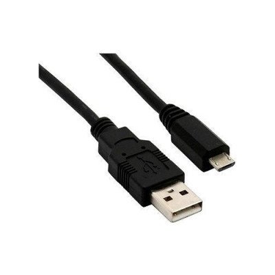 PremiumCord Kabel micro USB 2.0, A-B 5m, černá (ku2m5f)