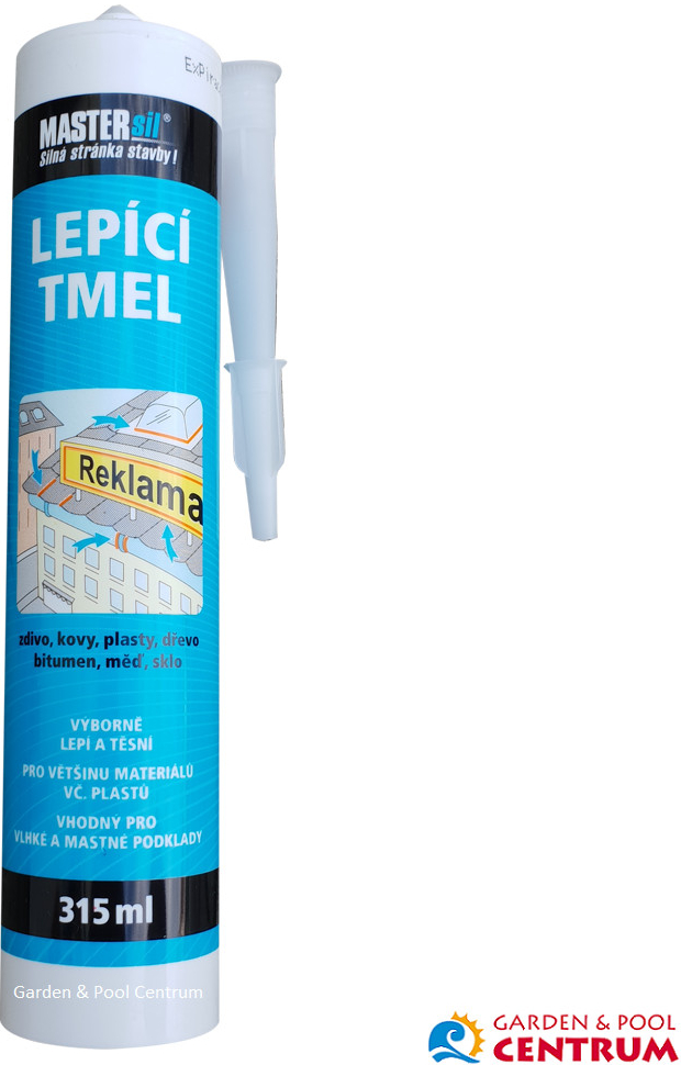 MASTERSIL Lepiaci tmel 315g transparentný