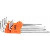 NEO Tools sada kľúčov torx T10-50, 9ks s magnetom s otvorom 09-526