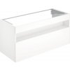 Kúpeľňová skrinka pod umývadlo KEUCO Stageline biela lesklá 120 x 49 x 62,5 cm 32882300000