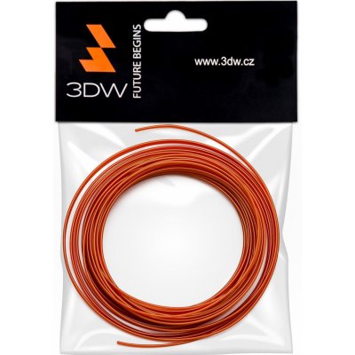 3DW - ABS 1,75mm měděná,10m, tisk 200-230°C