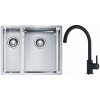 Súprava nerezový drez Franke Box 127.0369.916, kuchynská batéria Franke Lina 115.0626.019