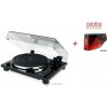 Thorens TD-201 černý lak + Ortofon 2M RED