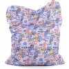 Tuli Sofa Snímateľný poťah Polyester Vzor Graffiti Modrá