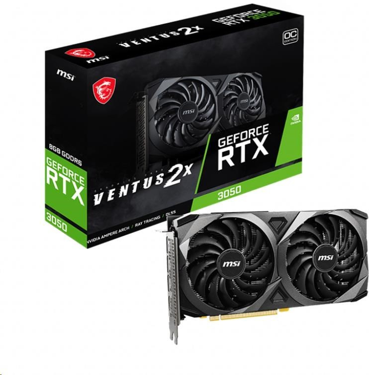 MSI GeForce RTX 3050 VENTUS 2X 8G OC