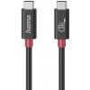 Hama USB-C kábel s E-Marker USB4 Gen4, prenos 80 Gbit/s, 5 A, 240 W, 1 m