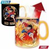 Corp One Piece Abysse Luffy & Sabo Šálka Heat Change 460 ml
