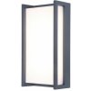 LUTEC 5193001118 QUBO nástenné LED svietidlo 17,3W 3000K IP54 tmavá šedá