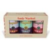 Andy Warhol Soup Cans Set of 3 Shaped Puzzles in Tins (Brožovaná)
