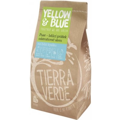 Tierra Verde Puer bieliaci prášok a odstraňovač škvŕn vrecko 1 kg