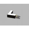 LED2 6315353D Rohová spojka a konektor LIGHT DALI/Push pre LINO II systém, čierna