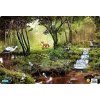 Logické puzzle - Život v lese - autor neuvedený