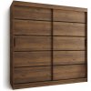 Wilsondo Šatníková skriňa Rubino V1 200x200x62 - orech warmia