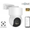 iGET HOME Camera CS8 White - WiFi 2K IP kamera otočná, nočné videnie, audio, IP65, auto tracking 75020822