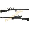 Well Airsoft sniper VSR-10 (MB07D) + puškohľad + dvojnožka - čierna