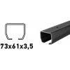 CAIS C-profil 73x61x3,5mm s dierami na priskrutkovanie, Fe, STAGE SB 1 m (CAIS-STAGE-SB-1)