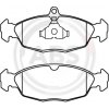 Sada brzdových platničiek kotúčovej brzdy A.B.S. 36771