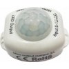 PIR Snímač Pohybu Spínač pre LED Pásiky 12V 5-24V s DC 5,5/2,1 Biely