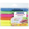 CENTROPEN zvýrazňovač 8552 5+1 ks