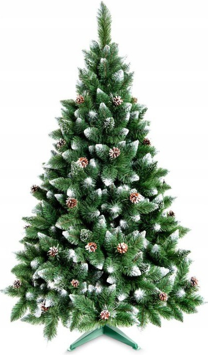 Foxigy Vianočný stromček Borovica 220cm so Šiškami Luxury Diamond