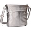 Kabelka crossbody se dvěma popruhy ZWEI M8 SIL stříbrná