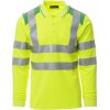 PAYPER GUARD+ WINTER FLUO 001077-0028 / Dvojfarebná reflexná polokošeľa s dlhým rukávom - žltá/jelly green 4XL